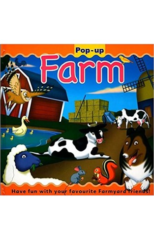 LARGE POP UP BOOK (8 pops) - FARM (Ctn Qty 10)